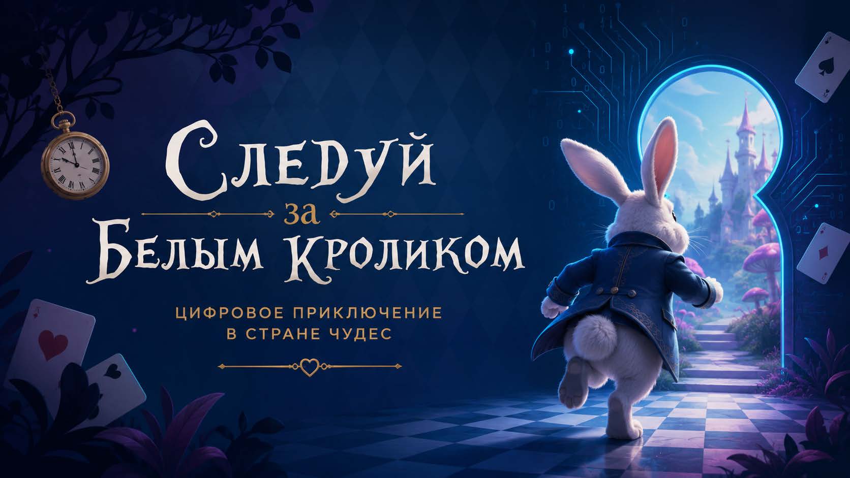 СЛЕДУЙ ЗА БЕЛЫМ КРОЛИКОМ