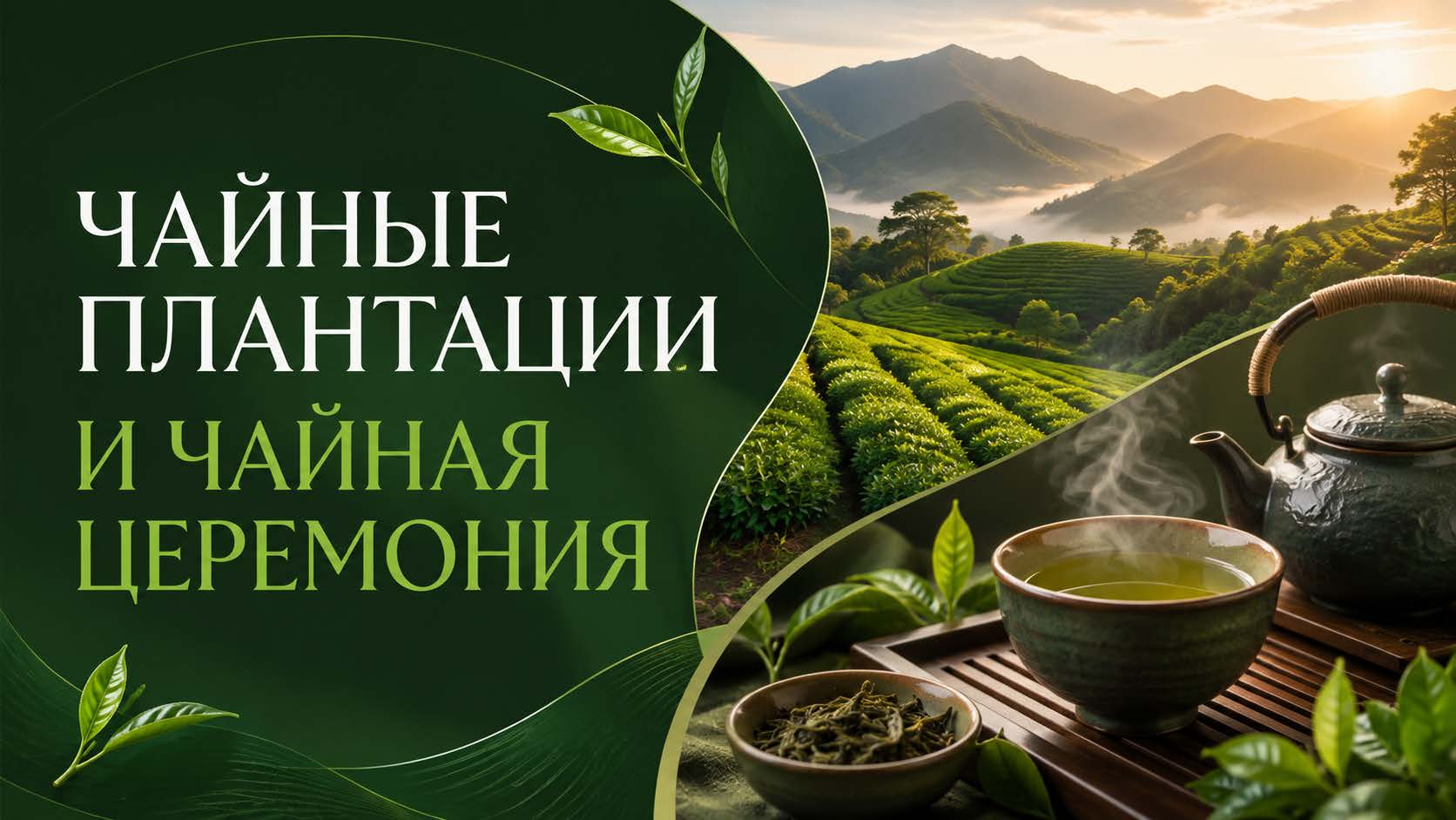 ЭКСКУРСИЯ НА ЧАЙНЫЕ ПЛАНТАЦИИ