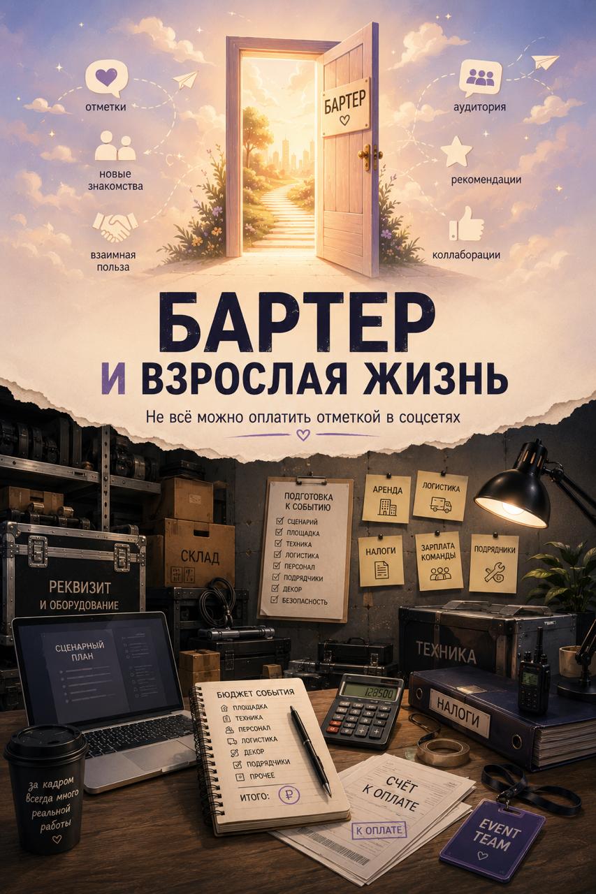 ПРО БАРТЕР И ВЗРОСЛУЮ ЖИЗНЬ